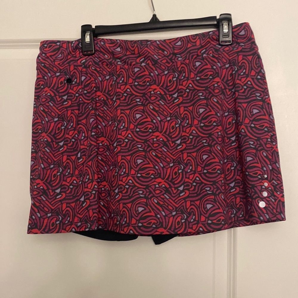 L.L. Bean Skort Performance Shorts in Purple and Pink